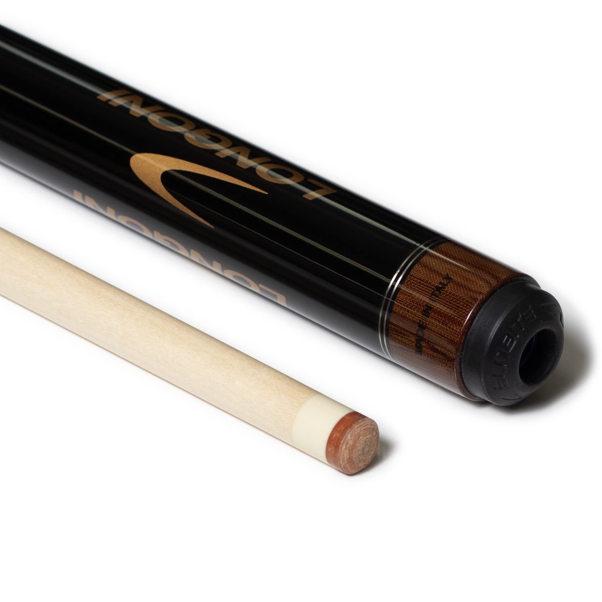 Longoni Hurricane 2 Pool Billiard Cue with Premium Maple Shaft & VP2 Joint - Professional Billiards Stick for Tournament Play & Home Game Rooms