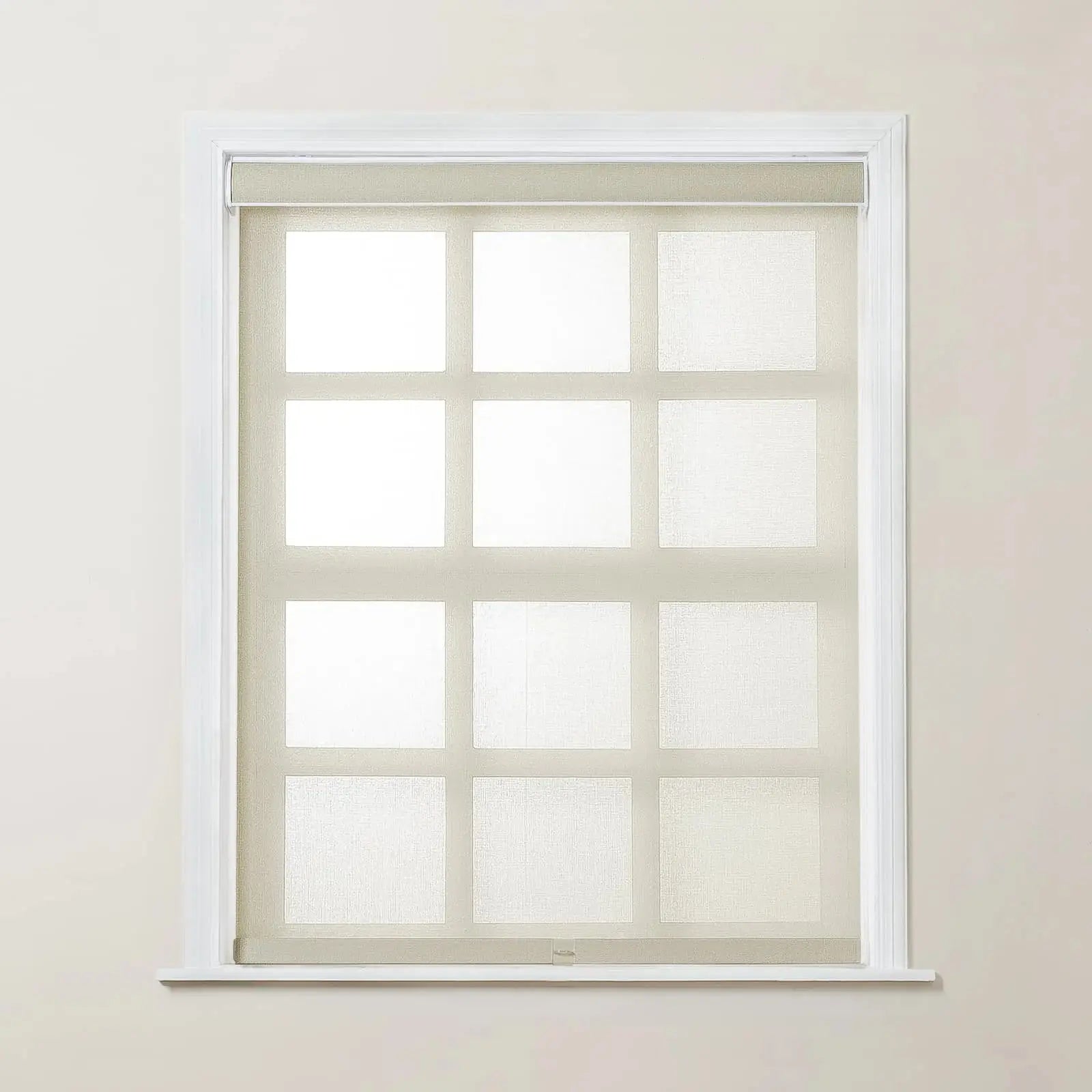 Alvin Boutique Blackout Cordless Roller Shades - Light Blocking Window Coverings for Bedroom, Nursery & Home Office