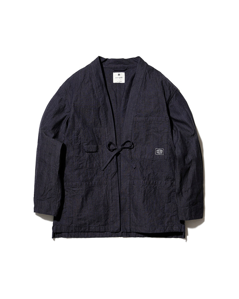 Premium NORAGI Work Jacket - Japanese Style Cotton Kimono Jacket for Men & Women - Comfortable Lightweight Outerwear for Casual Wear, Street Fashion & Workwear