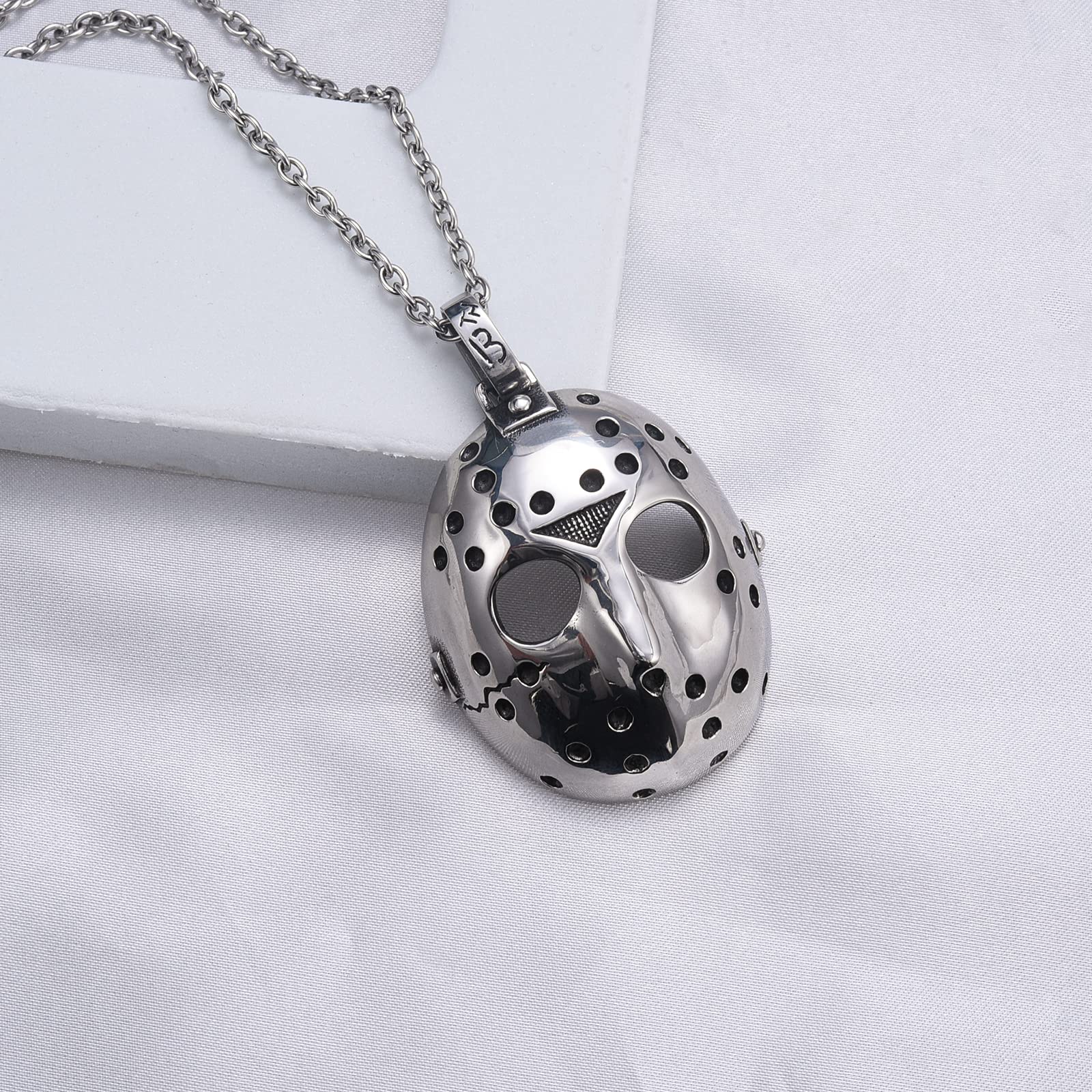 Horror Movie Ghost Baby Jason Scary Theme Bracelet - Women's Cosplay Jewelry & Charm Bracelet for Halloween, Horror Conventions & Themed Parties