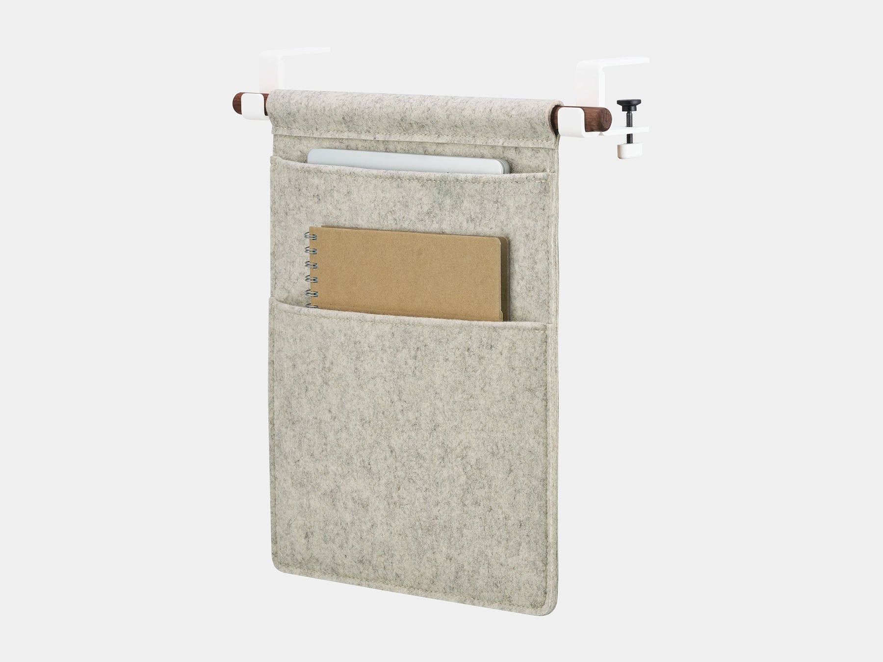 Space-Saving Hanging Desk Organizer with Multiple Pockets - Perfect for Office, Home, or Dorm Room Organization | Wall Mounted Storage Solution for Papers, Files, and Office Supplies