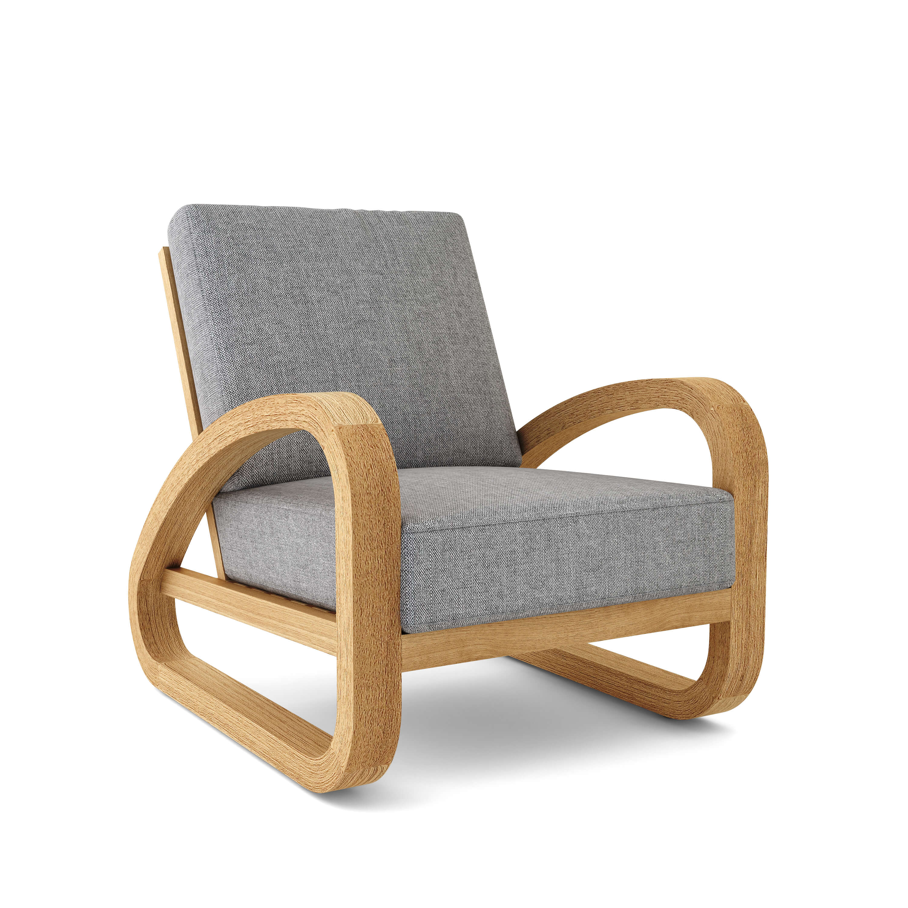 Malaga Outdoor Lounge Chair - Waterproof & Durable Patio Furniture for Poolside, Garden, and Deck Relaxation