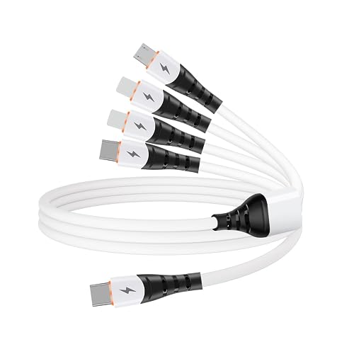 1 USB C to 4 ports: 2 iP+1 Micro USB+1 Type-C