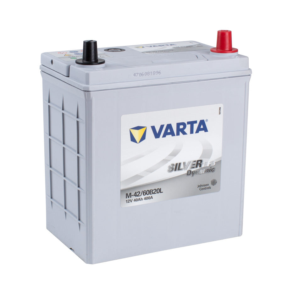 Varta Car Battery 400CCA NS40L EFB / M42L EFB - High-Performance Automotive Battery for Reliable Starting Power in Cold Weather & Daily Commuting