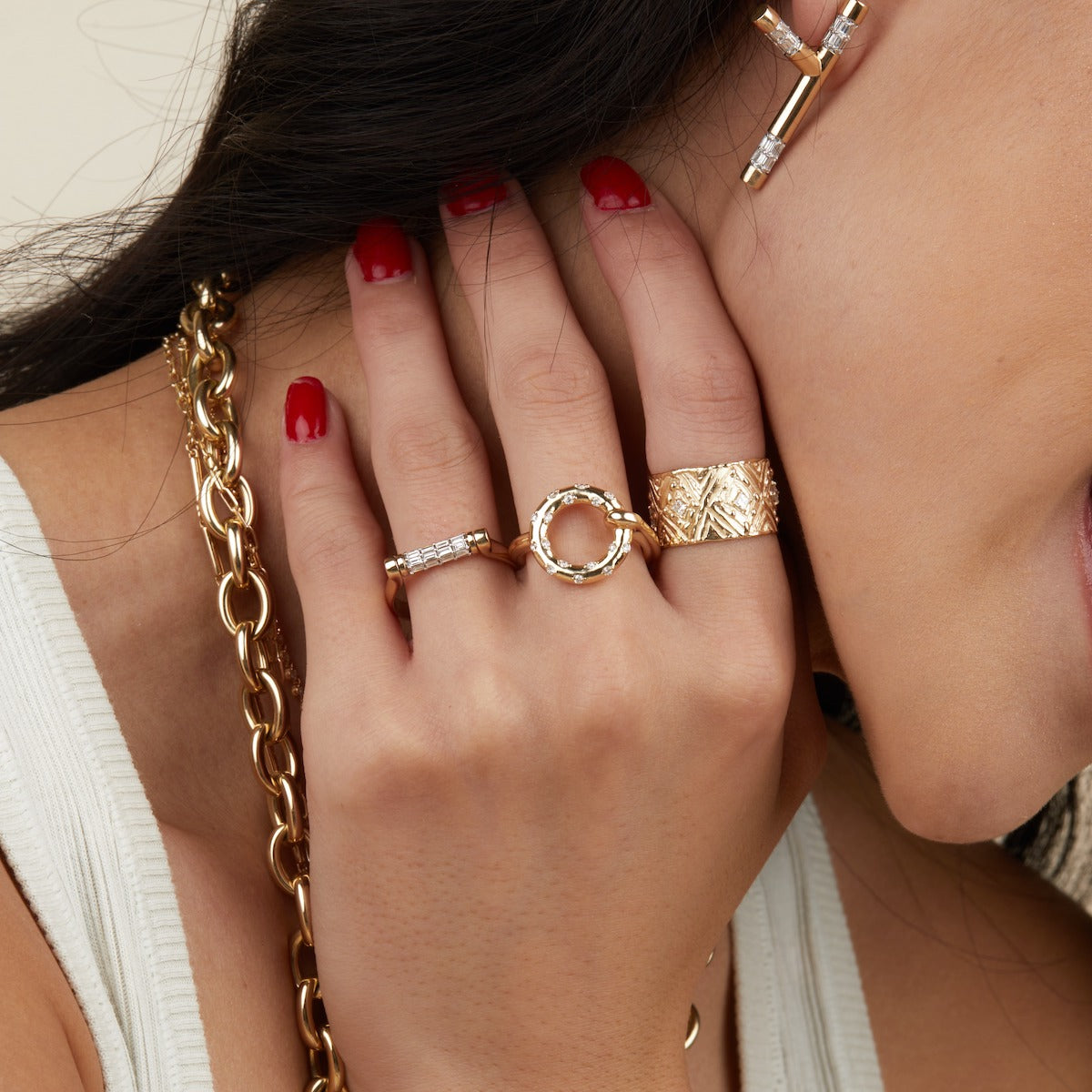 Aria Ring - Elegant & Durable Stainless Steel Ring for Women - Perfect for Everyday Wear, Gifts & Special Occasions