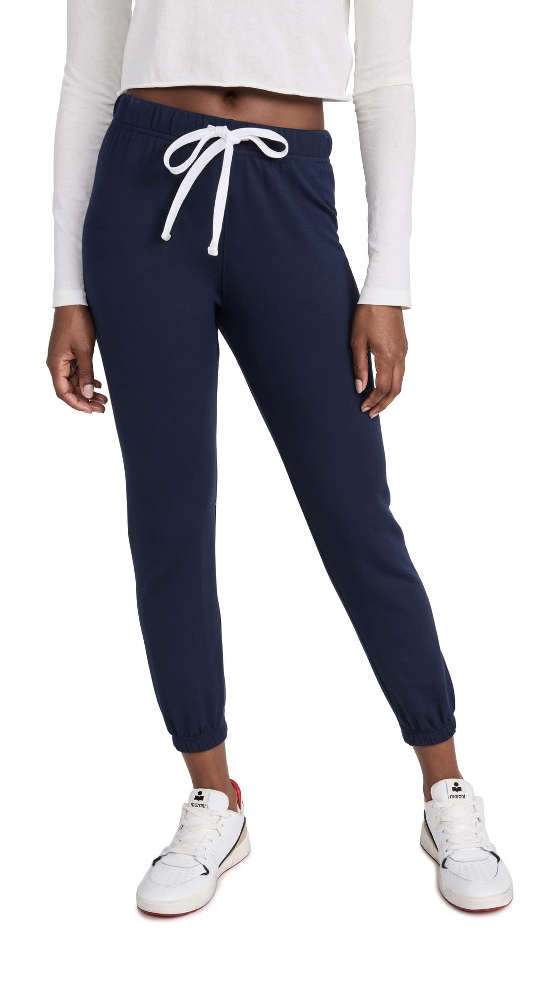 SPLITS59 Women's Sonja Fleece Sweatpants - Soft & Cozy High-Waisted Lounge Pants for Yoga, Running & Home Relaxation | Perfect for Winter Workouts & Casual Wear