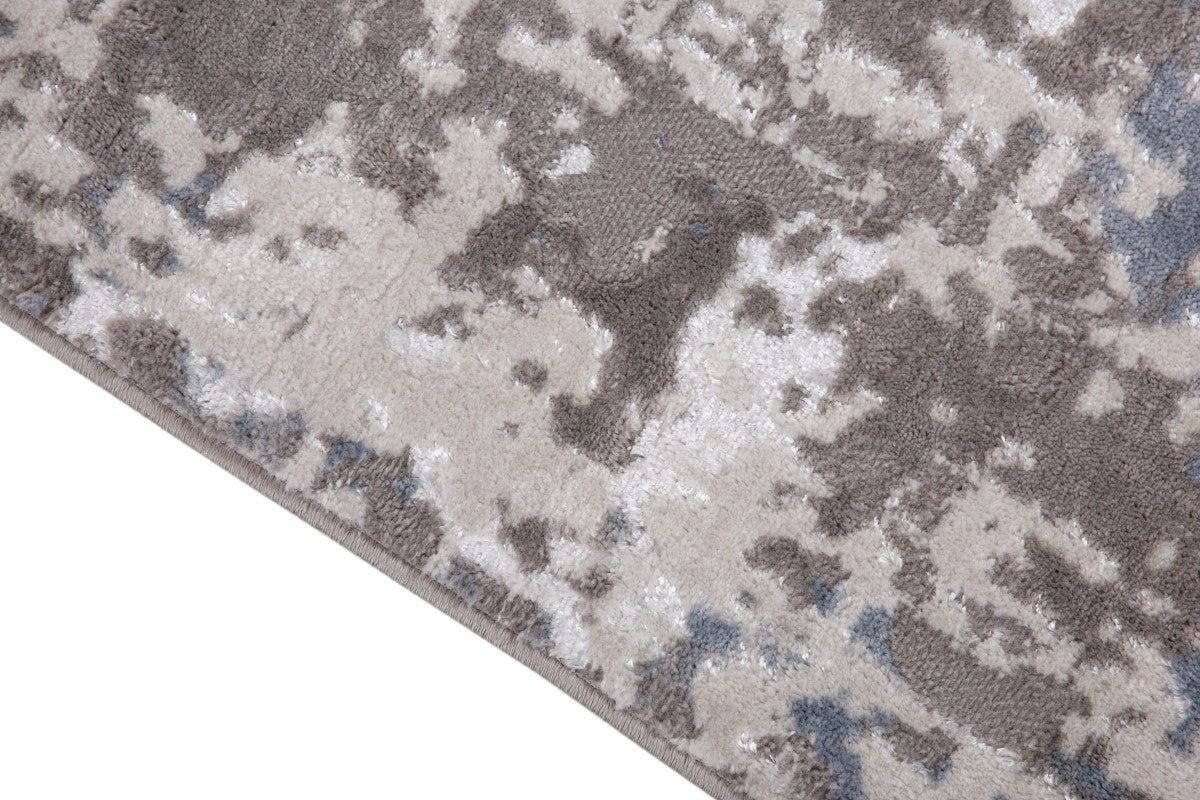 7x9 Grey Area Rug - Soft & Durable Living Room Carpet for Home Decor, Bedroom, Office - Non-Slip & Easy to Clean