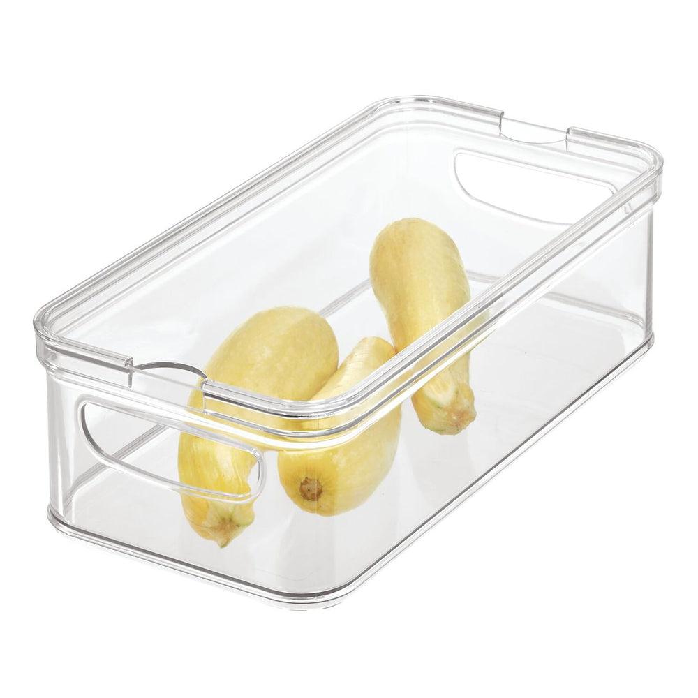 iDesign Crisp Large Airtight Food Storage Container with Lid - Perfect for Fridge, Pantry & Meal Prep Organization (BPA-Free, 4.7 Quart) - Keep Food Fresh for Longer | Ideal for Leftovers, Snacks & Bulk Food Storage