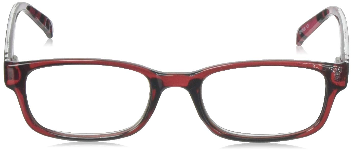 Foster Grant Adalia Women's Fashion Animal-Print Reading Glasses +2.50 Strength with Case - Stylish Eyewear for Reading, Work & Daily Use