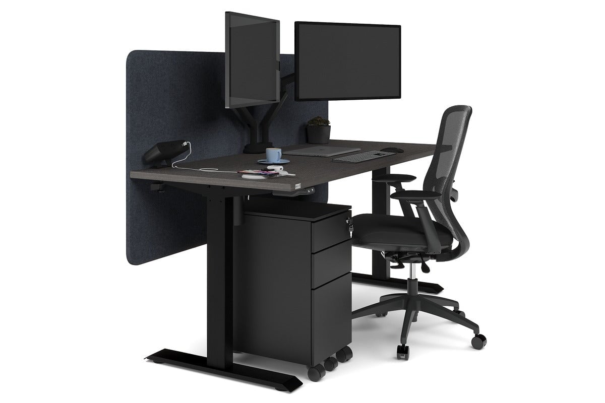 Height Adjustable Desk 1600L x 700W - Ergonomic Standing Desk for Home & Office - Perfect for Work, Study & Gaming