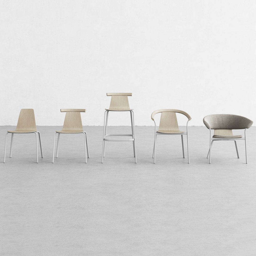 Form Us With Love Atal Side Chair Alki - Modern Scandinavian Dining Chair for Home & Office - Perfect for Dining Rooms, Kitchens, and Workspaces