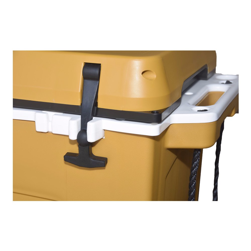 Cat Yellow 55 Quart Hard Cooler for Camping & Outdoor Adventures