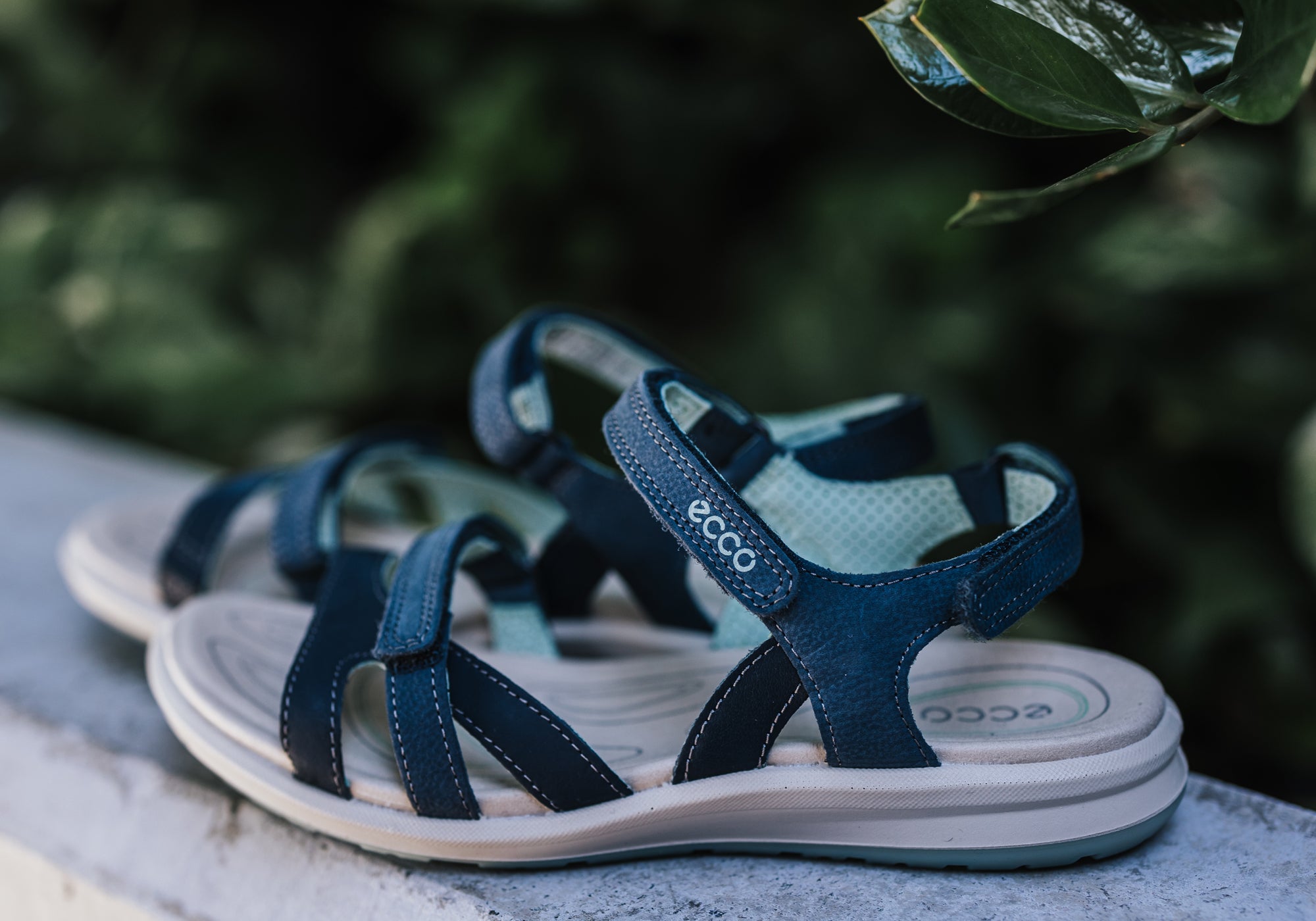 ECCO Women's Cruise II Comfortable Leather Sandals - Breathable & Supportive Summer Sandals for Walking, Travel & Casual Wear