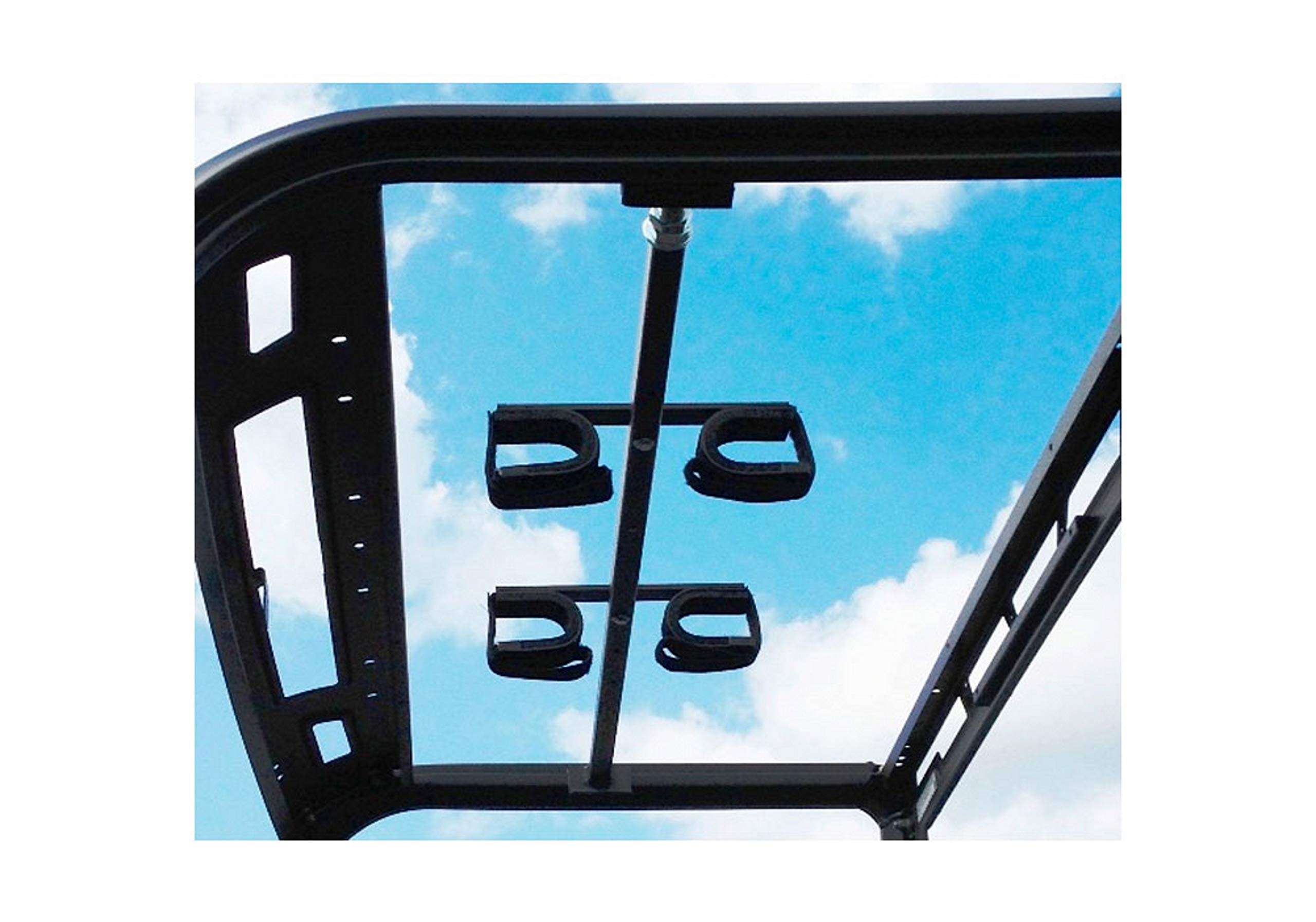 QD861-OGR Quick-Draw Overhead Gun Rack for Rifles & Shotguns - Secure Firearm Storage Solution for Trucks, Jeeps & Home Use