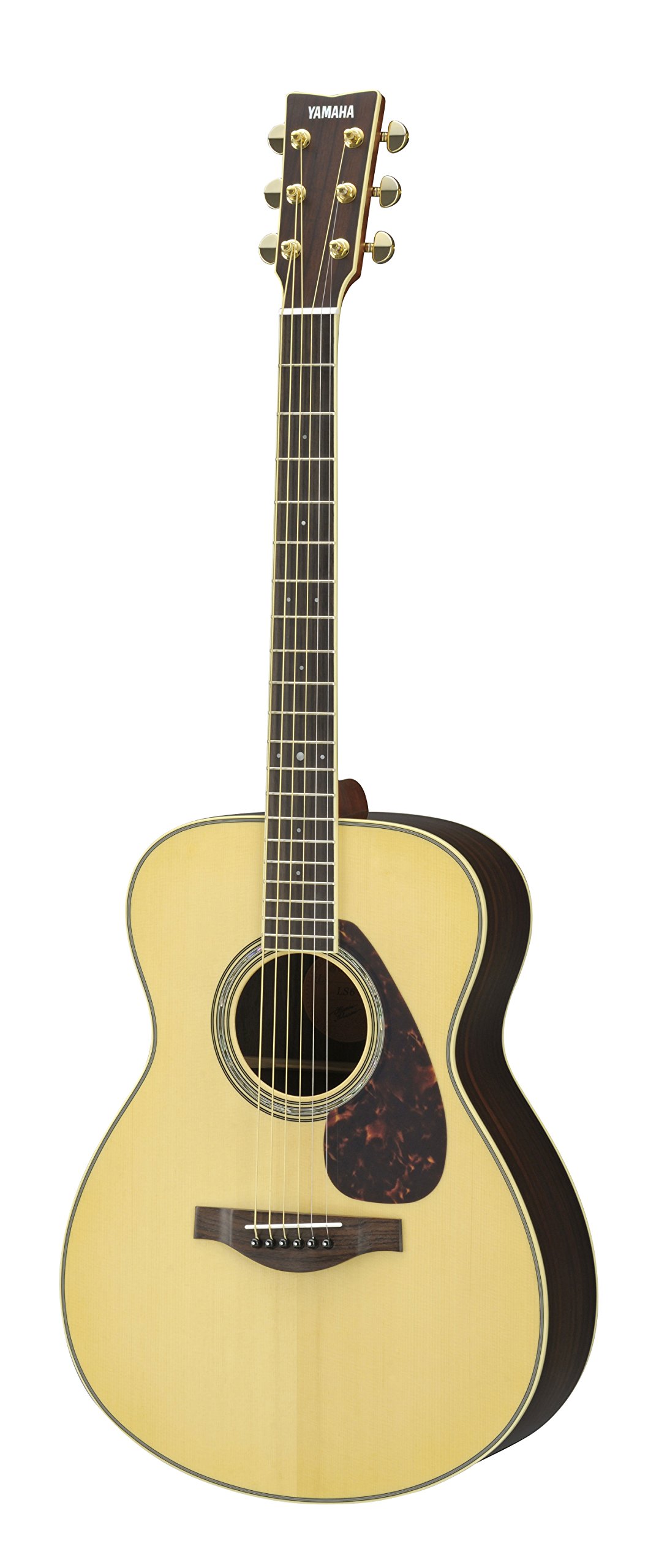 Yamaha LS6 Concert Size Acoustic-Electric Guitar - Rosewood Body, Natural Finish | Professional Grade for Live Performances & Studio Recording