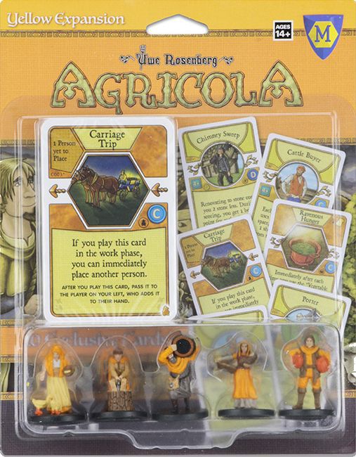 Agricola Game Expansion: Yellow - Enhance Your Board Game Experience for Family & Friends Game Nights
