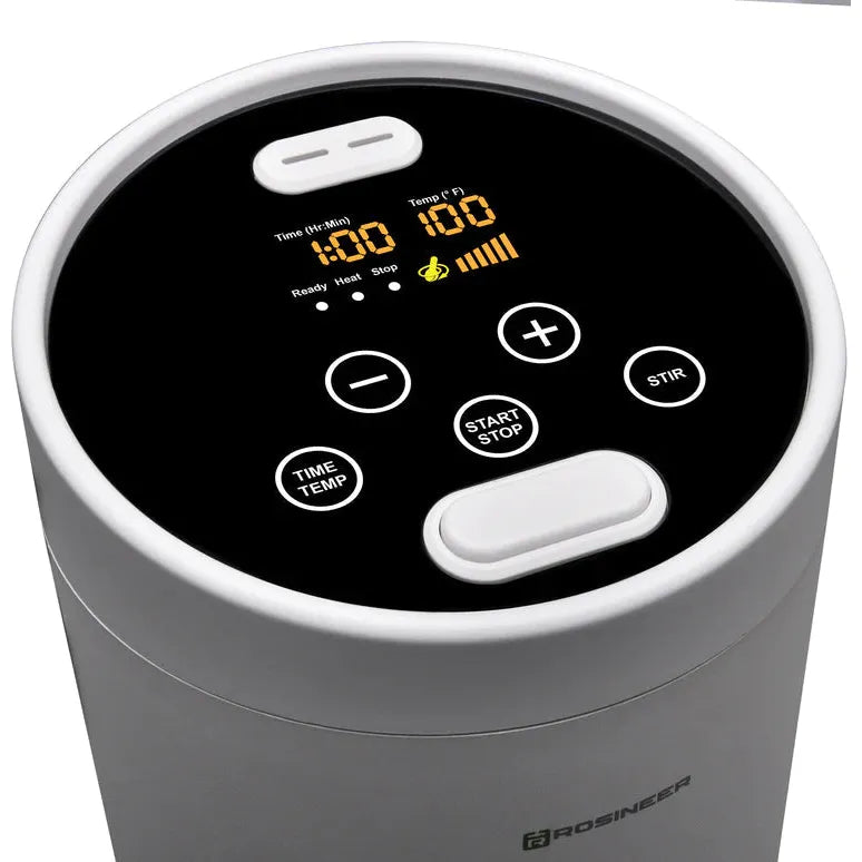 Rosineer Decarboxylator and Infuser Machine for Herbs - Perfect for Making Cannabis Oil, Butter, and Tinctures at Home