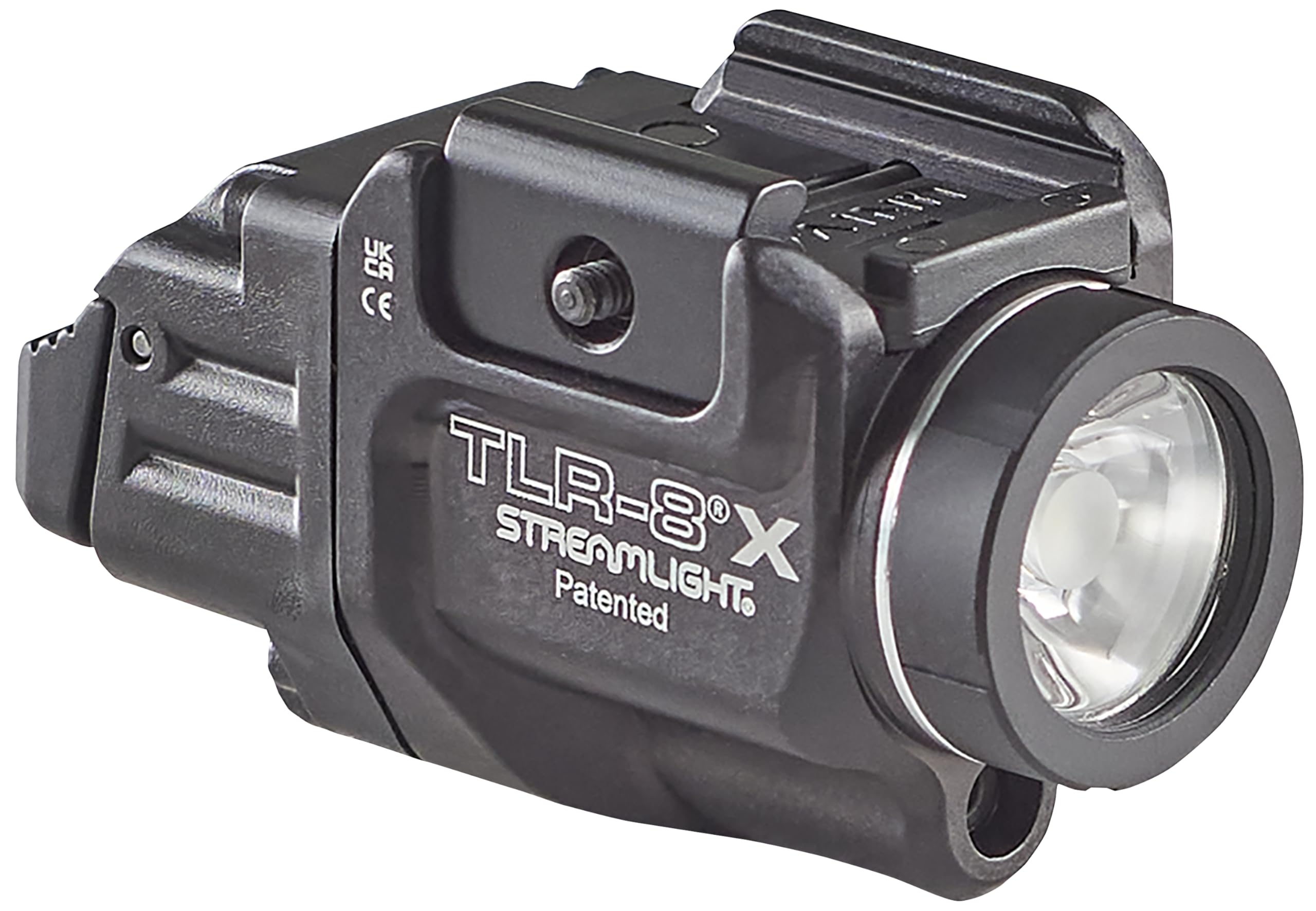 Streamlight 69414 TLR-8 X 500-Lumen Tactical Weapon Light with Red Laser - Compatible with Glock, SIG Sauer & More | Includes Mounting Kit & Keys for Handguns | Perfect for Home Defense, Law Enforcement & Tactical Training