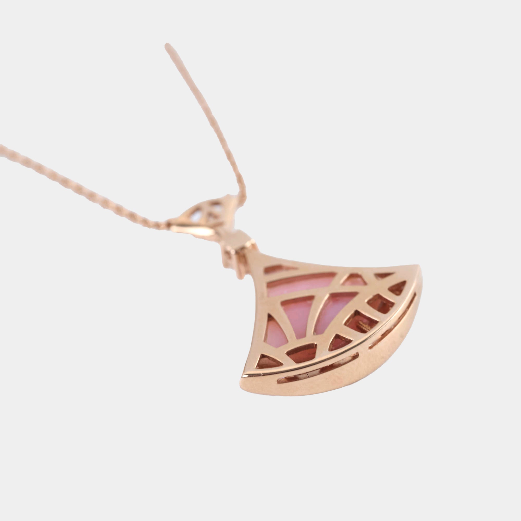 Bvlgari Diva's Dream Diamond Necklace 18k Rose Gold - Luxury Jewelry for Women, Elegant Necklace for Special Occasions, Weddings & Evening Events