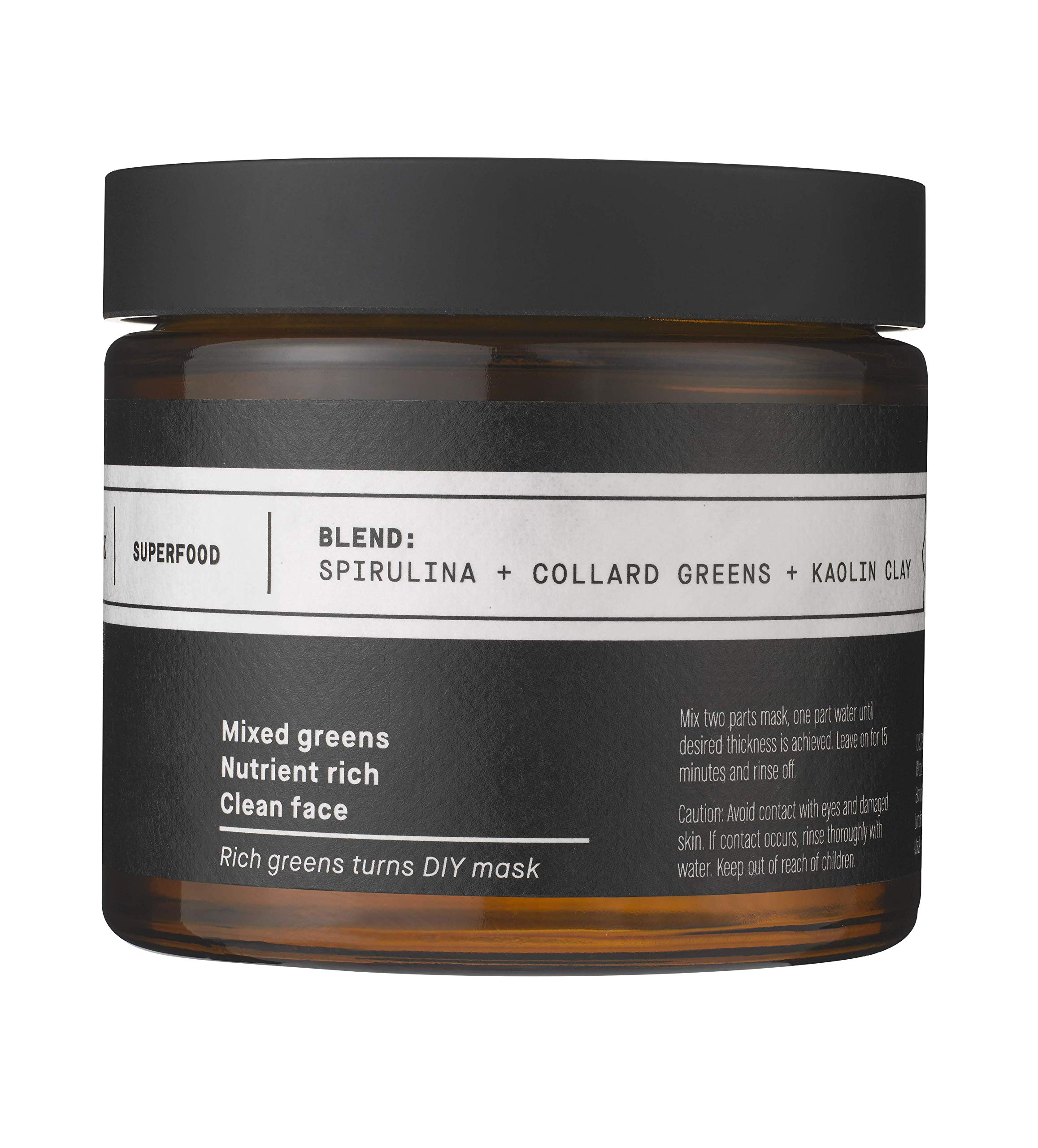 Crabtree & Evelyn The Gardeners Leafy Greens Mask - 45g | Hydrating & Detoxifying Face Mask for Glowing Skin | Perfect for Spa Nights & Self-Care Routines