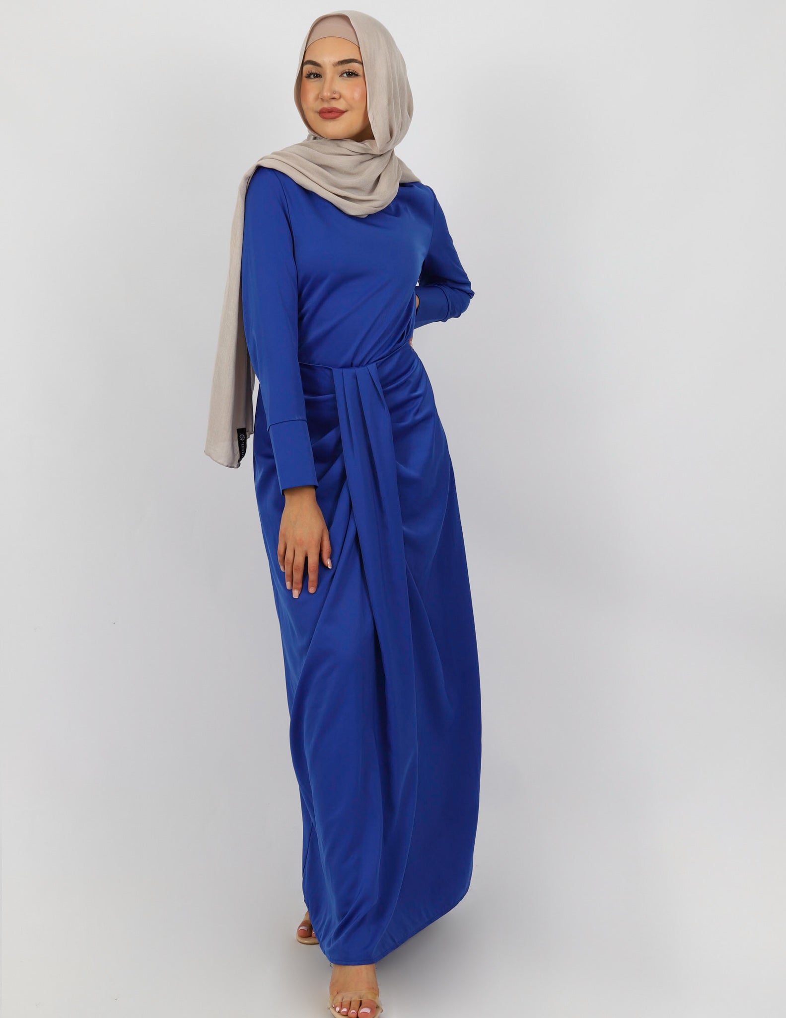 Escape Shani Drape Neck Top - Women's Elegant V-Neck Blouse for Work & Evening Outfits | Perfect for Office, Date Night & Special Occasions