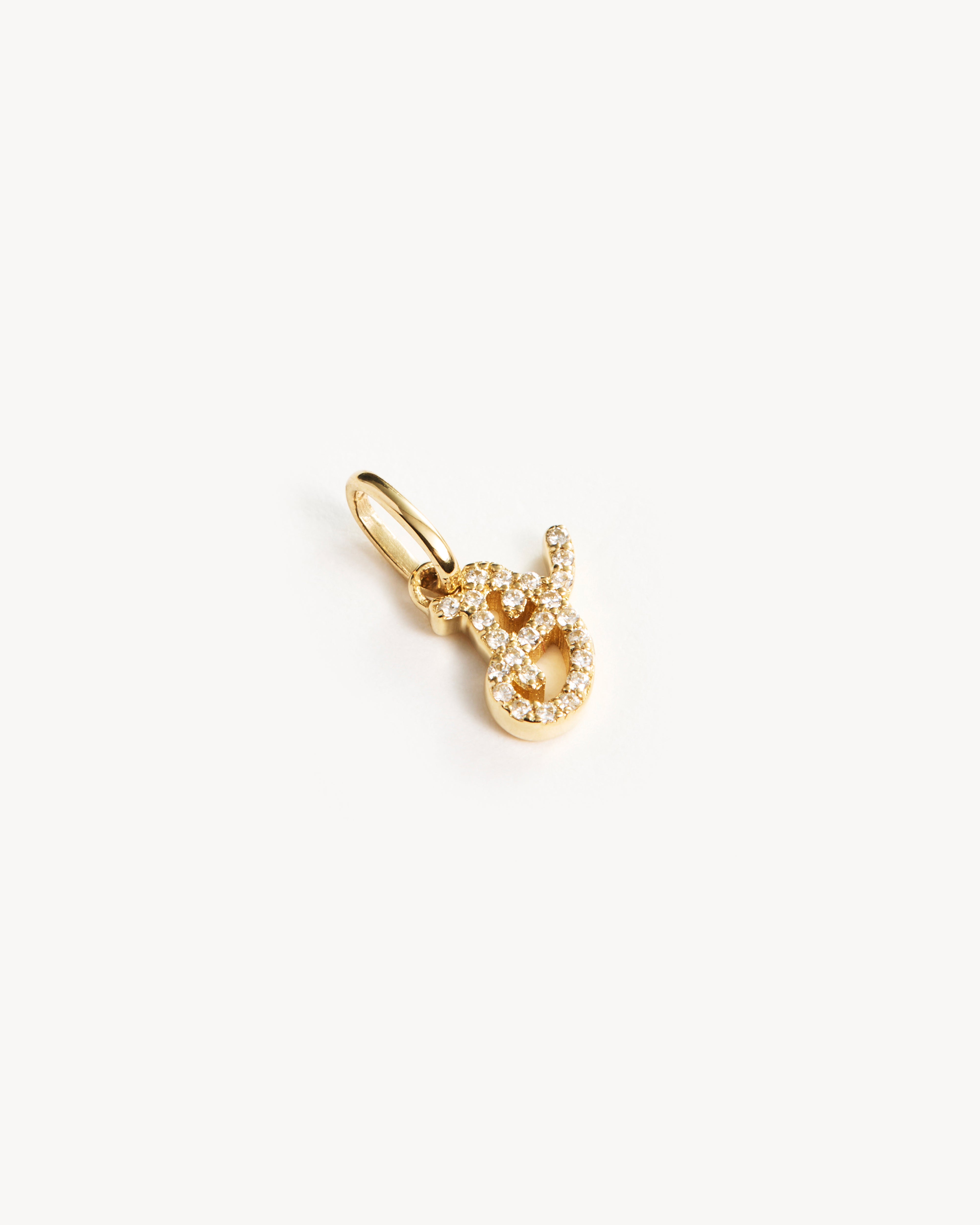 14K Solid Gold Forever Love Diamond Letter Necklace Pendant - Personalized Initial Jewelry Gift for Women, Perfect for Valentine's Day, Anniversary & Special Occasions