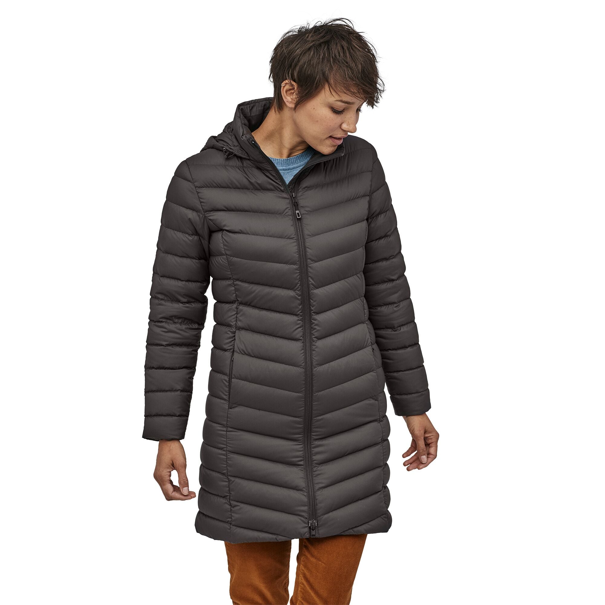 Patagonia Women's Silent Down Parka - Lightweight Waterproof Winter Jacket for Cold Weather, Warm Insulated Hooded Coat for Outdoor Activities | Perfect for Hiking, Skiing & Daily Commute