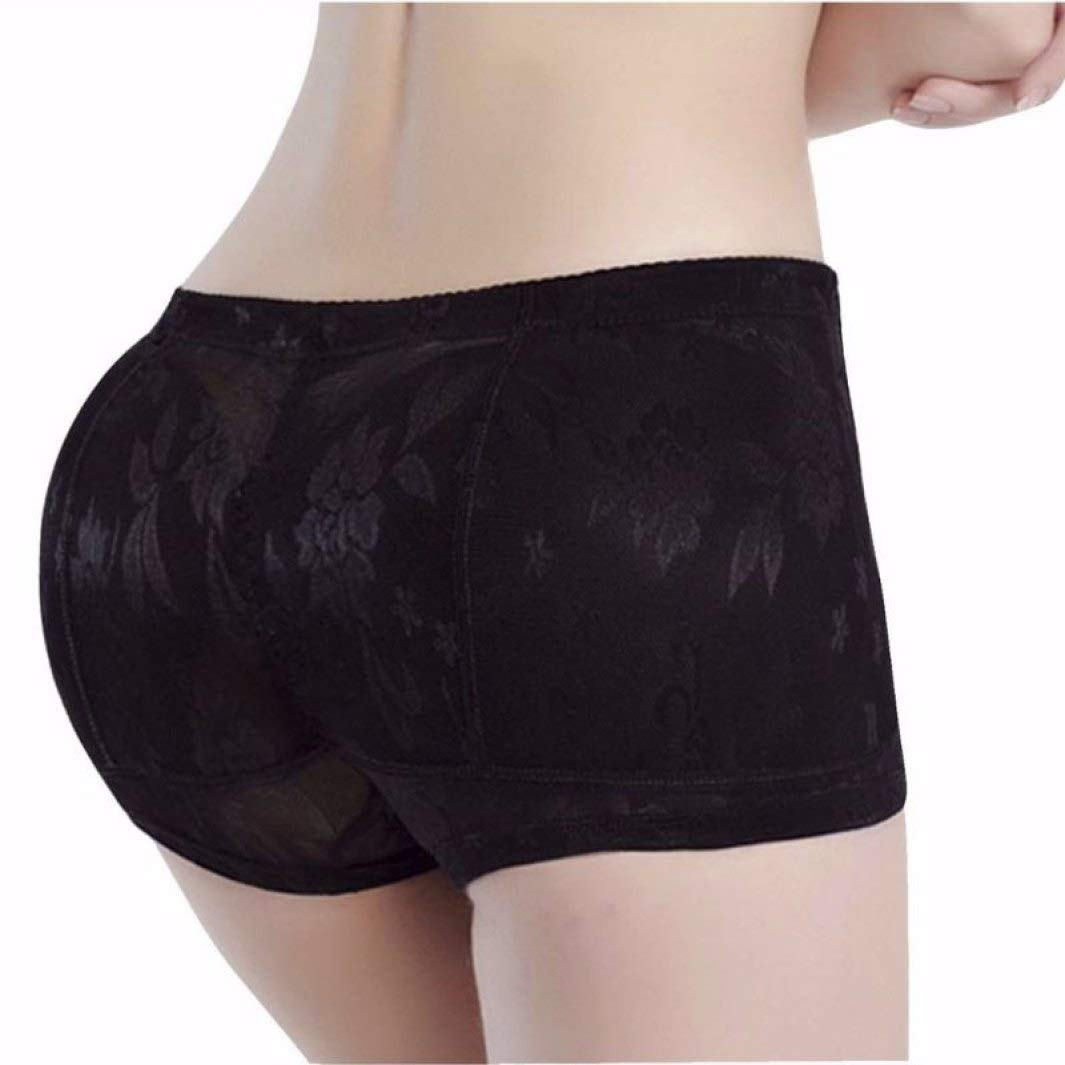 Women's Padded Butt Lifter Shorts - High Waist Tummy Control Shapewear for Workout & Everyday Wear | Comfortable & Seamless Underwear for Yoga, Gym & Body Shaping