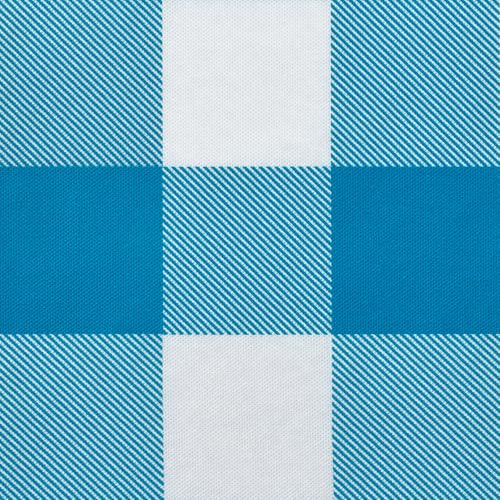 Turquoise and White
