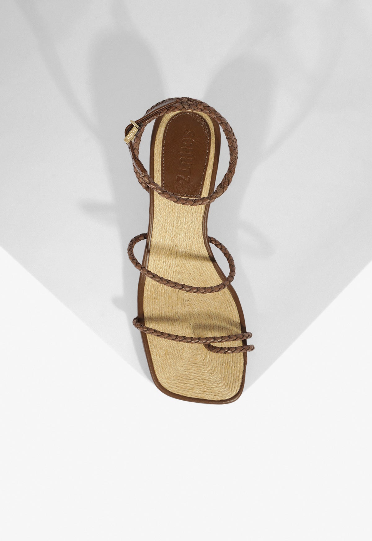 Kaya Straw Mid Sandal for Women - Comfortable Boho Summer Sandals with Adjustable Straps | Perfect for Beach, Vacation, and Casual Outings