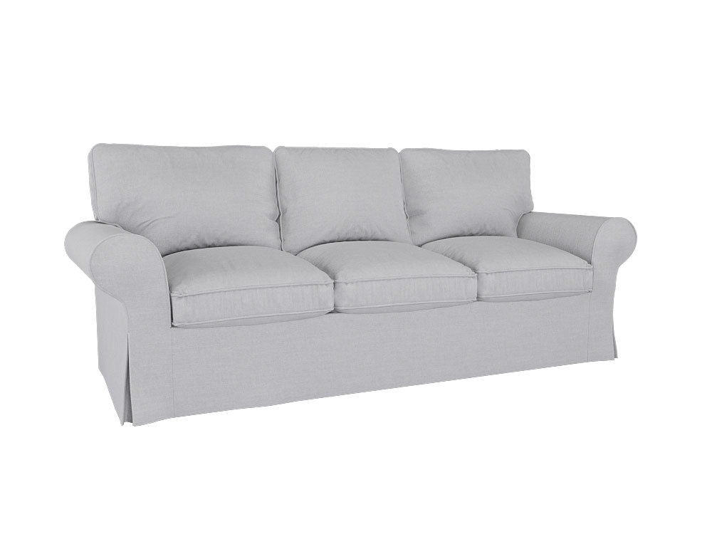 Durable Ektorp 3-Seat Sofa Cover - Washable Stretchable Furniture Protector for Living Room, Bedroom & Office Use