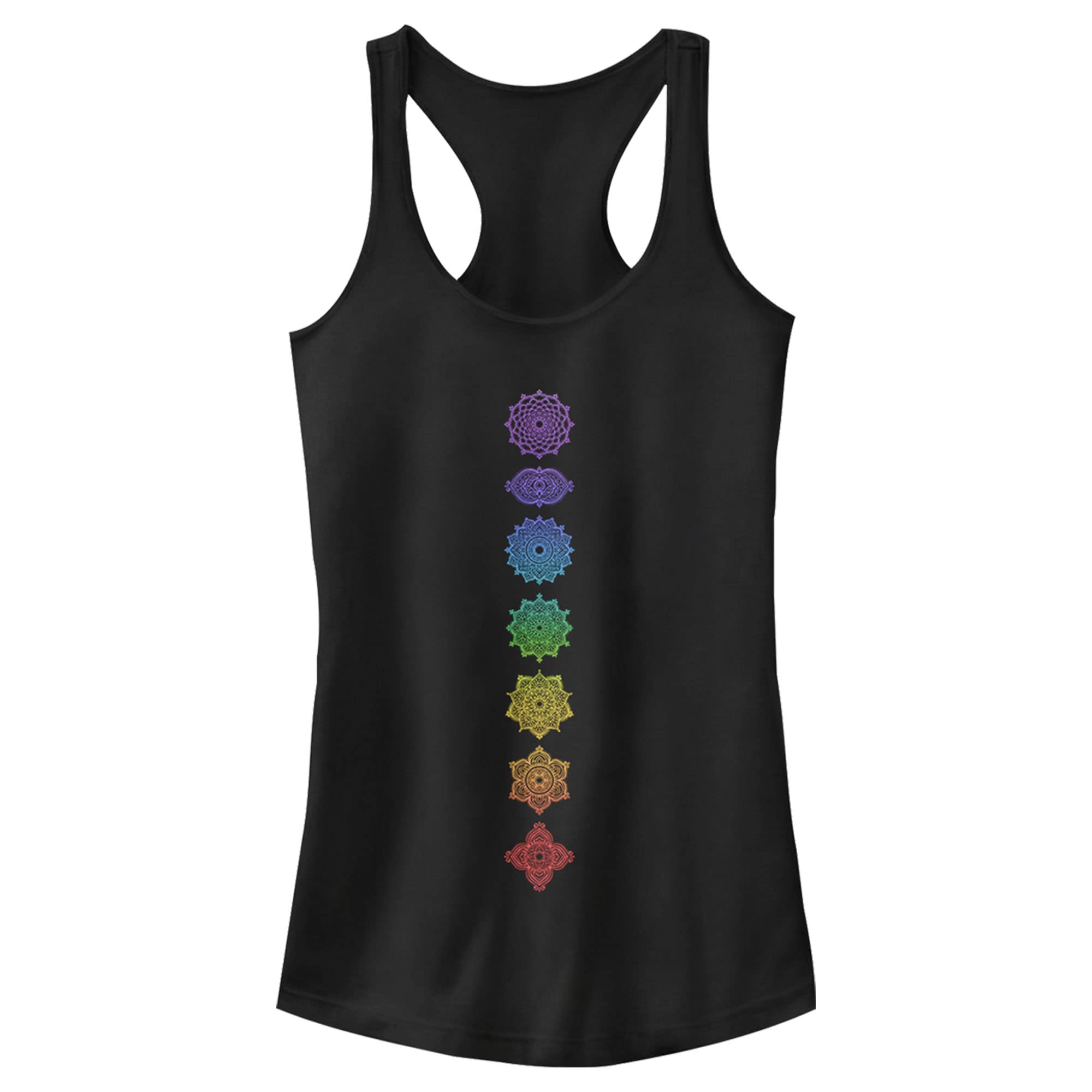Chakra Aligned Women's Racerback Tank Top for Yoga & Meditation