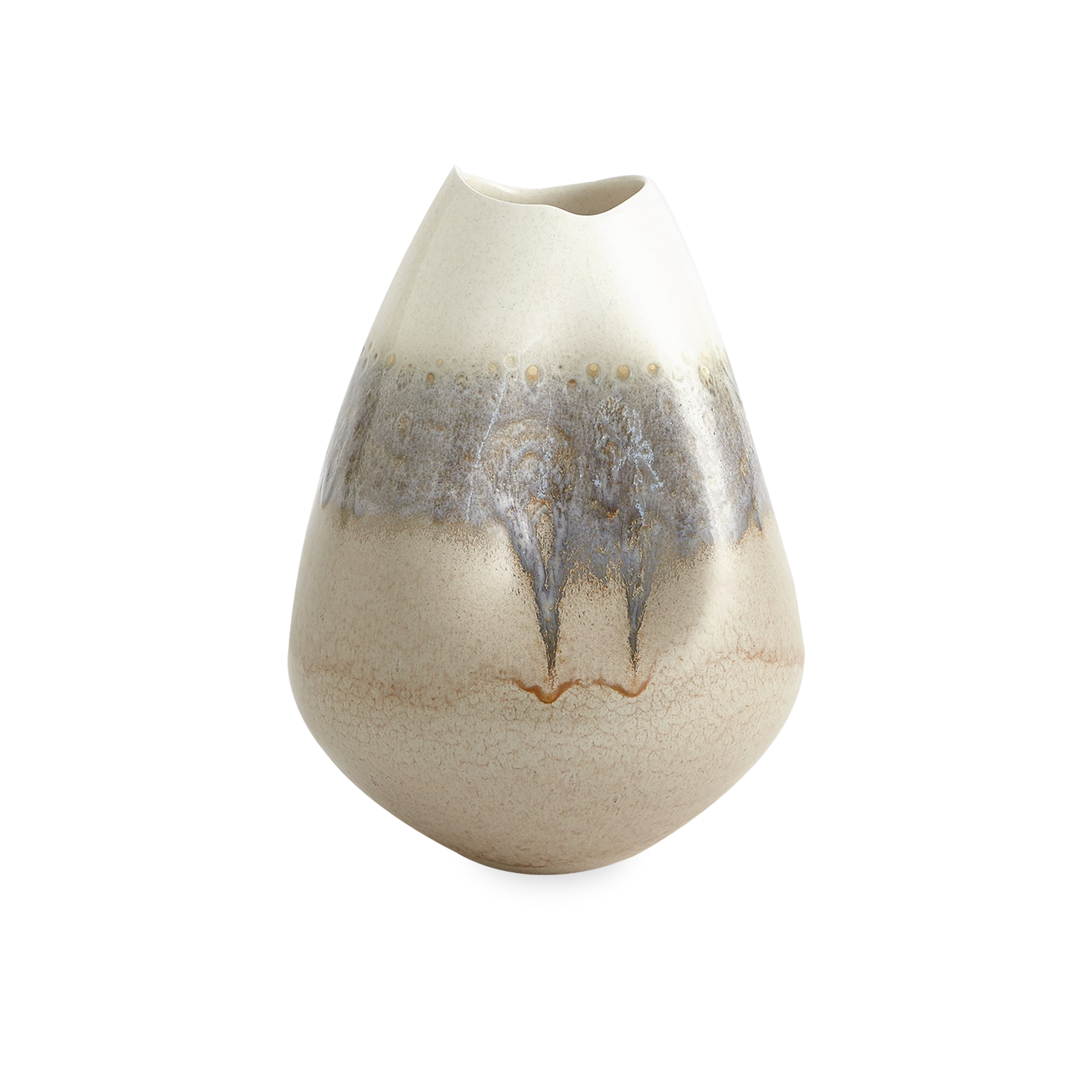 Elegant Opaline Glass Vase - Handcrafted Decorative Flower Vase for Home & Wedding Decor - Perfect for Centerpieces, Floral Arrangements, and Gift Giving