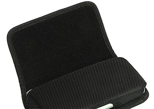 Durable Black Nylon Pouch Case with Belt Loop & Clip for TeleEpoch AT&T Cingular Flip Phone M3620 - Perfect for Outdoor Activities, Work & Everyday Protection