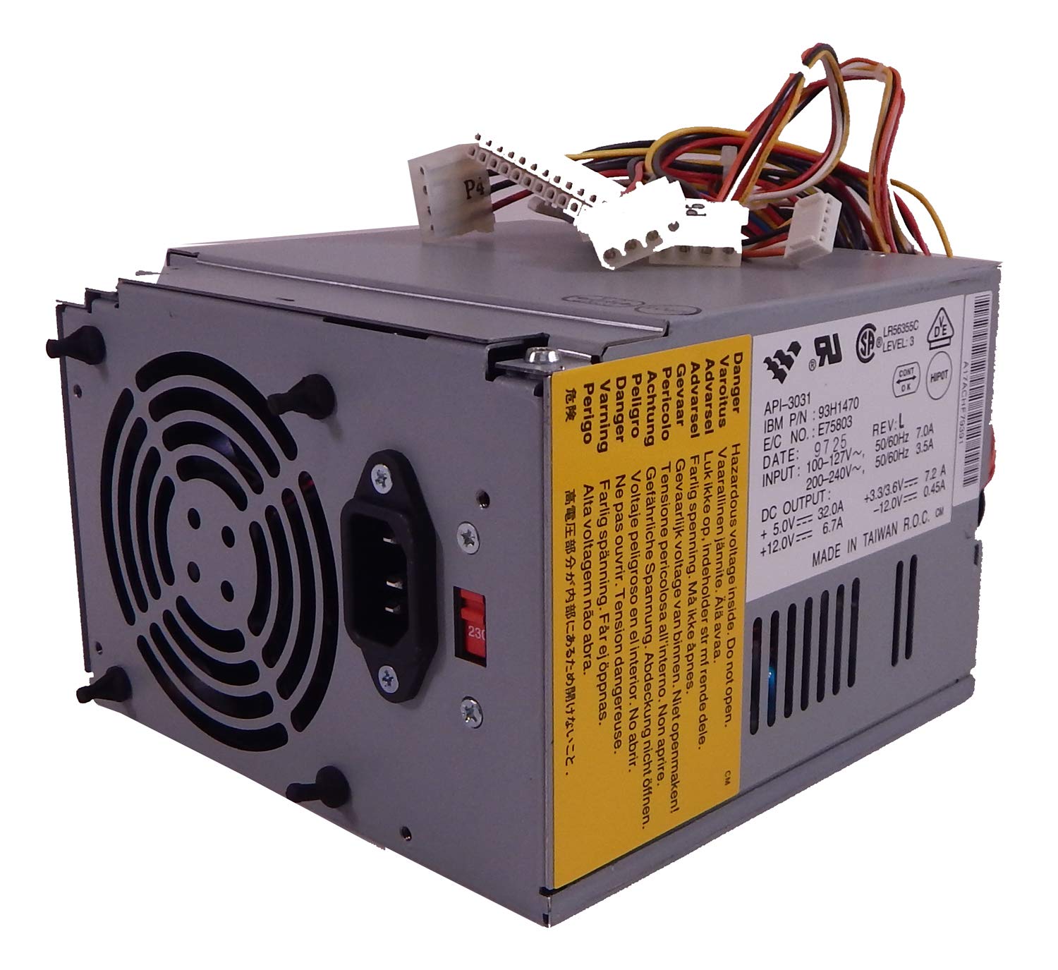 IBM API-3031 ATX Power Supply 93H1470 - Reliable Computer Power Source for Gaming PCs, Workstations & Servers