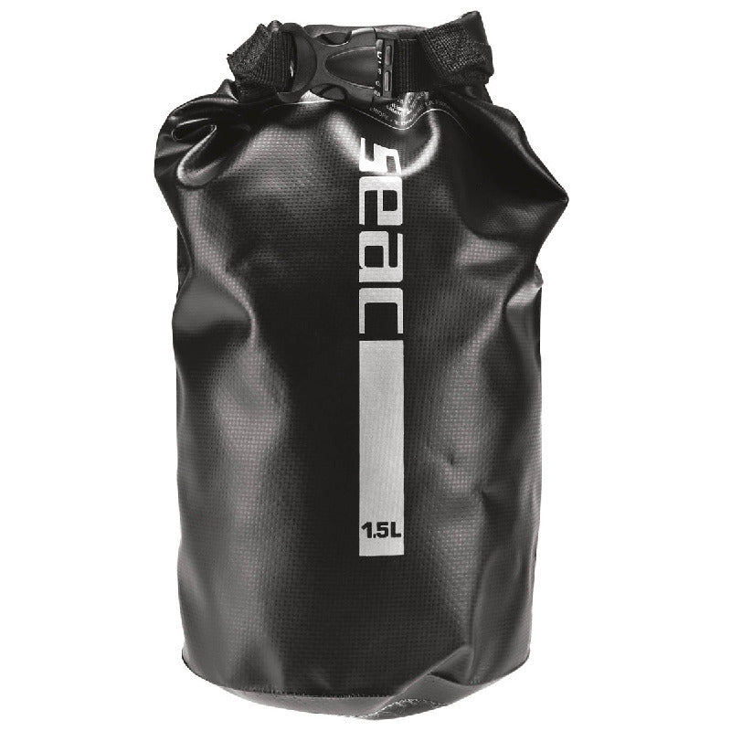 Seac DRY BAG Waterproof Backpack - Black Floating Dry Sack for Kayaking, Boating, Camping & Outdoor Adventures