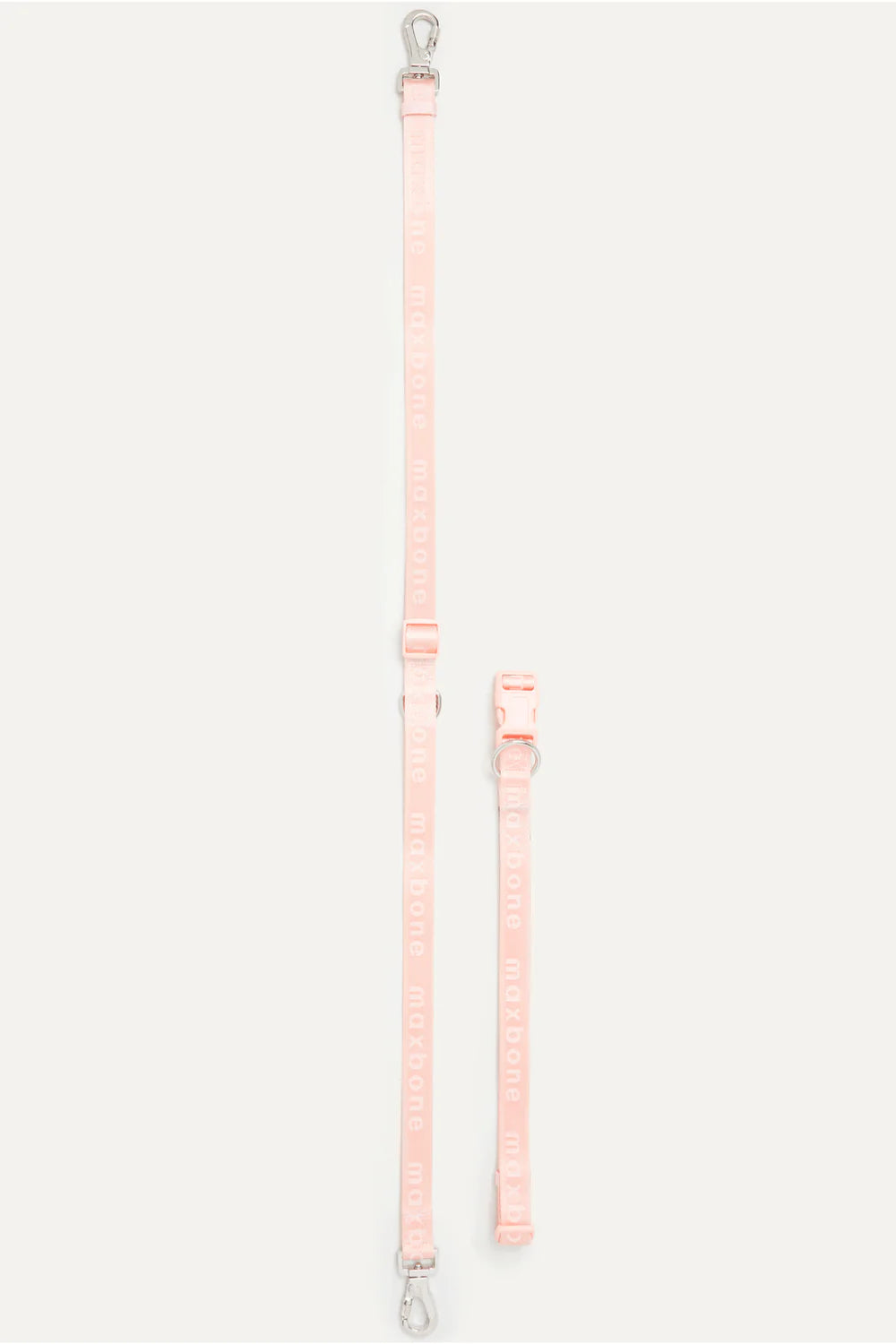 Hands Free Dog Leash - Adjustable Waist Leash for Running, Walking & Hiking - Soft Peach Color - Perfect for Active Pet Owners & Outdoor Adventures