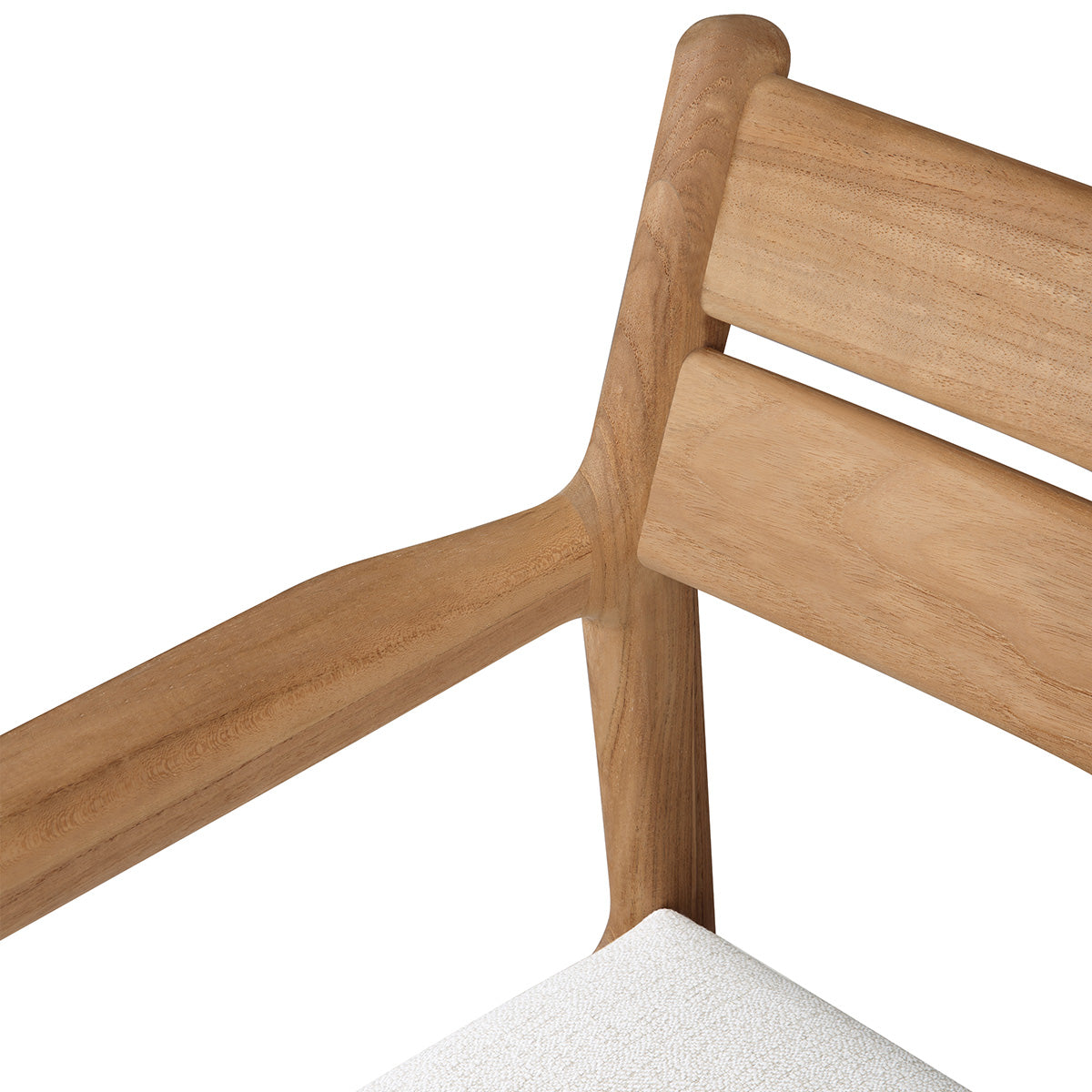 Outdoor Dining Arm Chair - Weather-Resistant Patio Chair for Garden, Deck, Poolside & Backyard - Comfortable & Durable Outdoor Seating