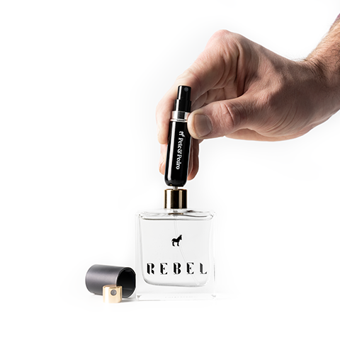 Refillable Travel Cologne Spray Bottle - Portable Perfume Atomizer for Men & Women - Perfect for Gym, Office, and Travel Essentials