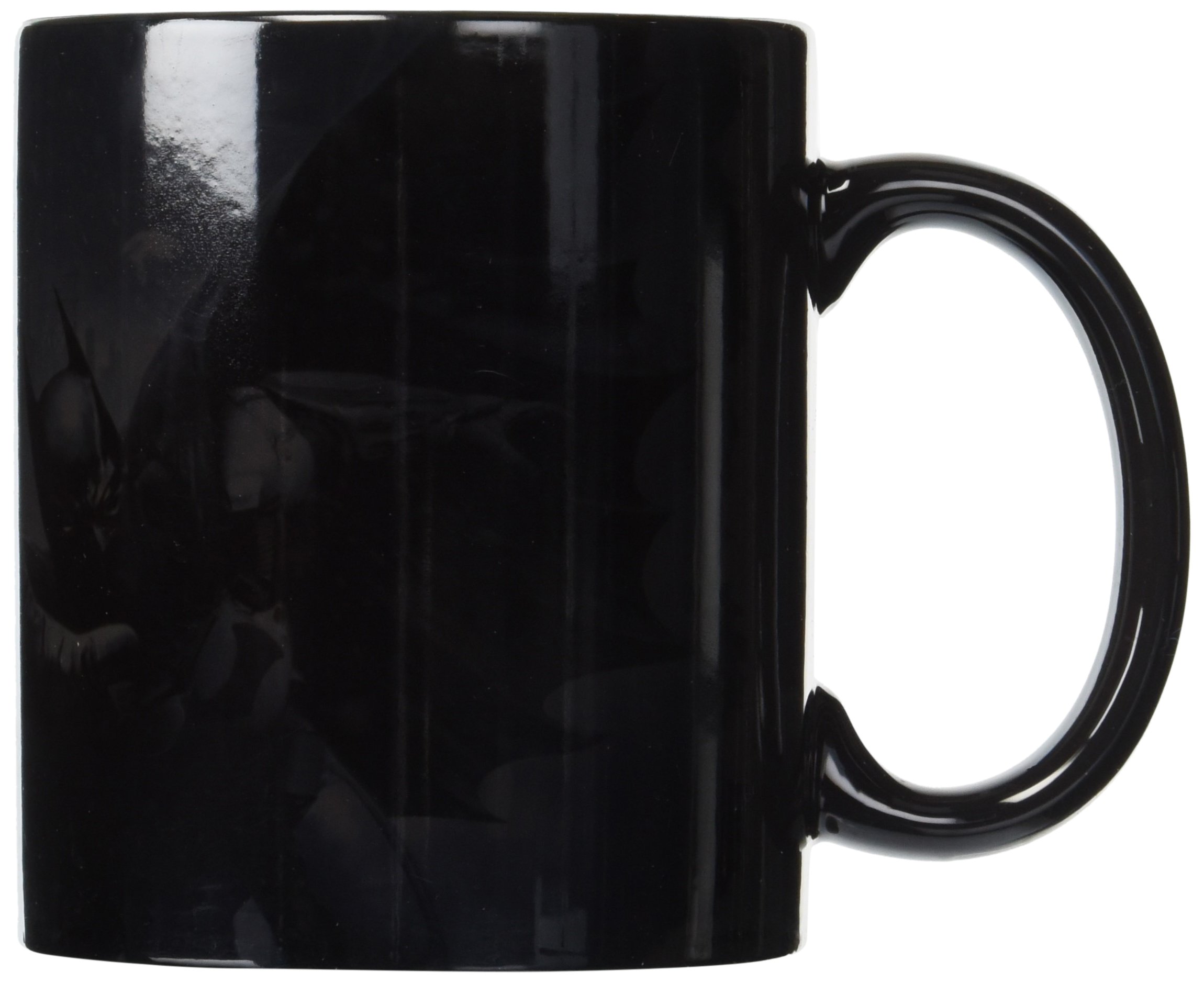 Batman Arkham Origins Morphing Mug - Heat-Activated Ceramic Coffee Cup with Batman Design - Perfect for Superhero Fans, Office Use & Gift Giving