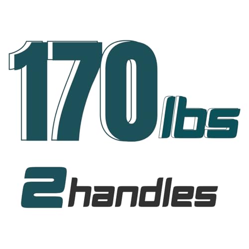 L. 170LB or 85LB Dumbbell Pair - Black
