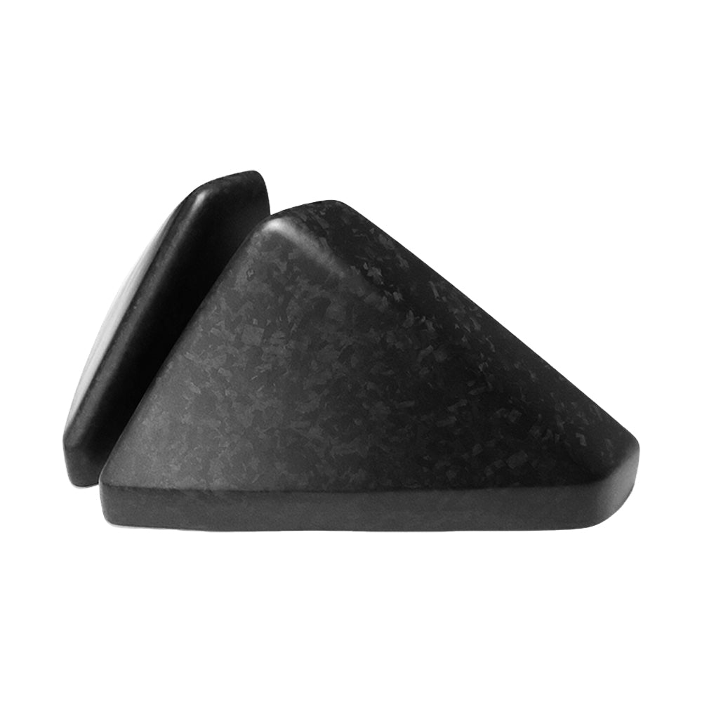 Cybertruck Forged Carbon Fiber Mirror Caps - Industrial Grade Custom Fit Replacement (Pre-Order) | Enhance Style & Protection for Tesla Cybertruck Off-Roading & Urban Driving