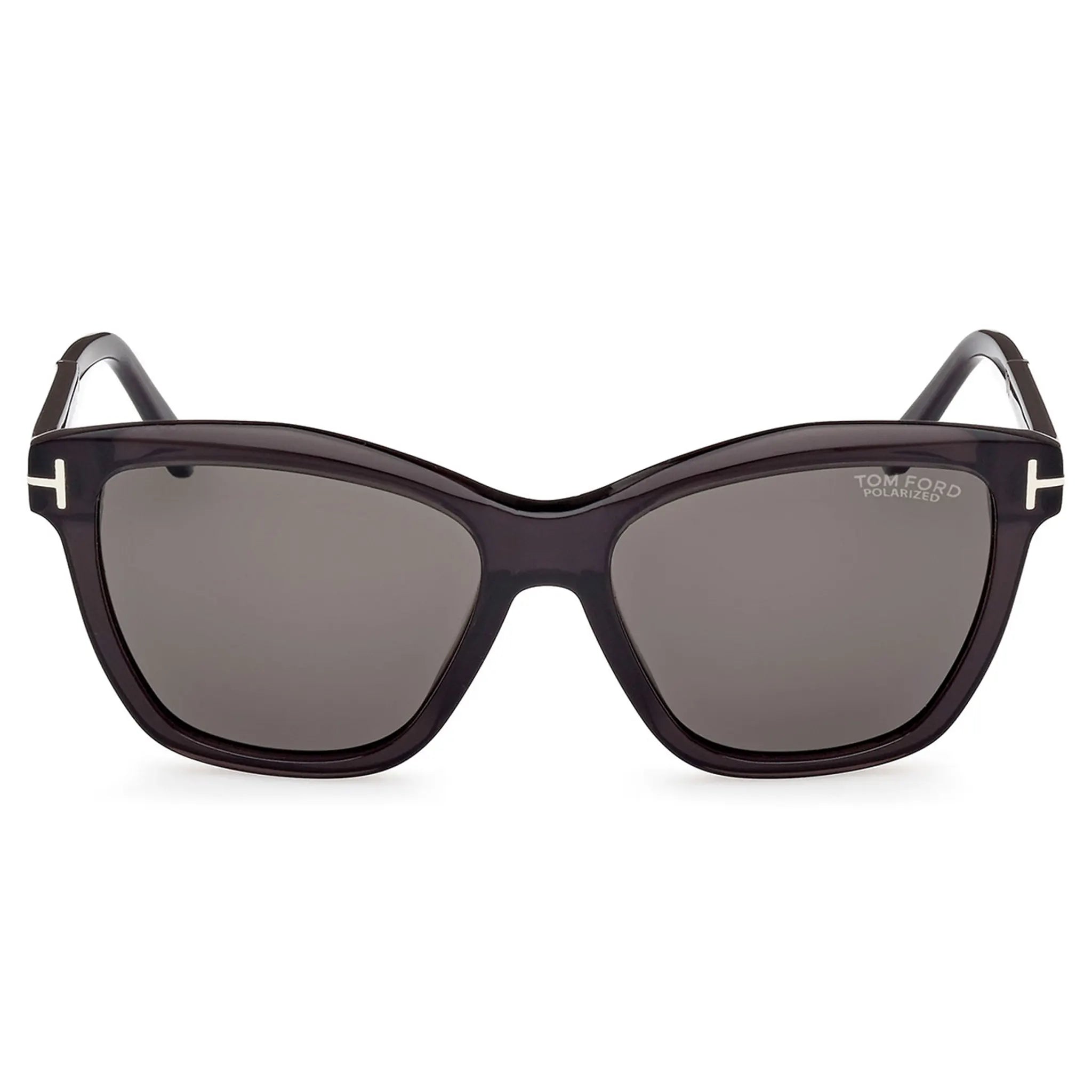Tom Ford Lucia FT1087 05D Black Polarized Sunglasses for Women - UV Protection Luxury Fashion Shades for Driving, Beach & Outdoor Activities