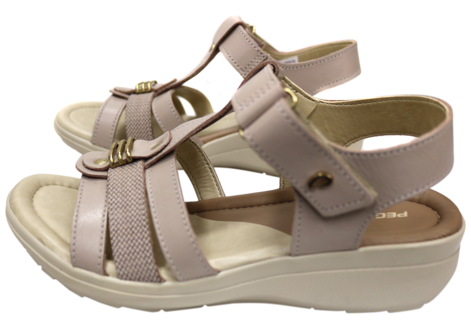 Tasha Women's Comfortable Leather Sandals - Handmade in Brazil - Perfect for Summer, Beach & Casual Outings