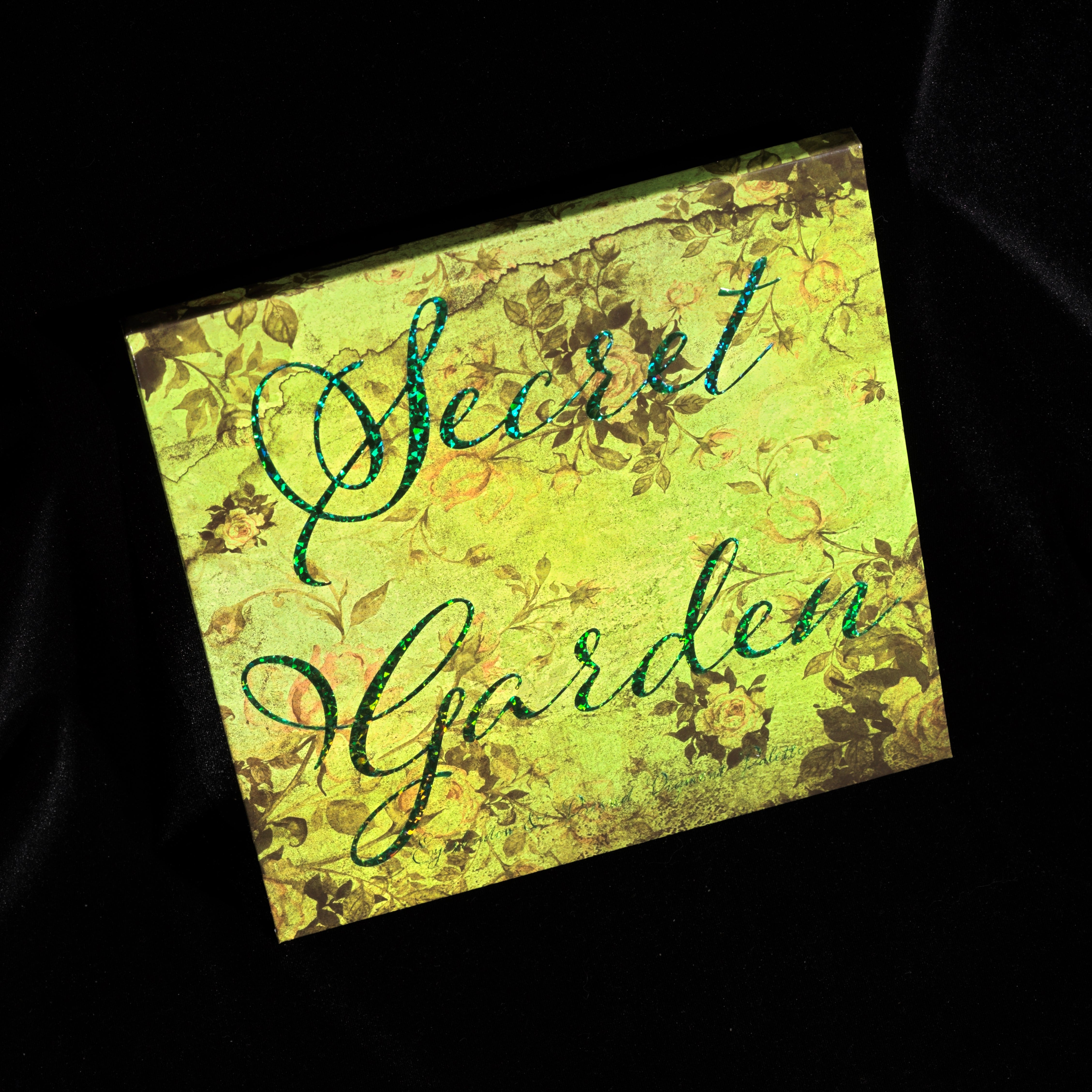 Secret Garden Eyeshadow Palette - 12 Highly Pigmented Matte & Shimmer Shades for Day & Night Makeup Looks | Vegan & Cruelty-Free | Perfect for Bridal, Party & Everyday Wear