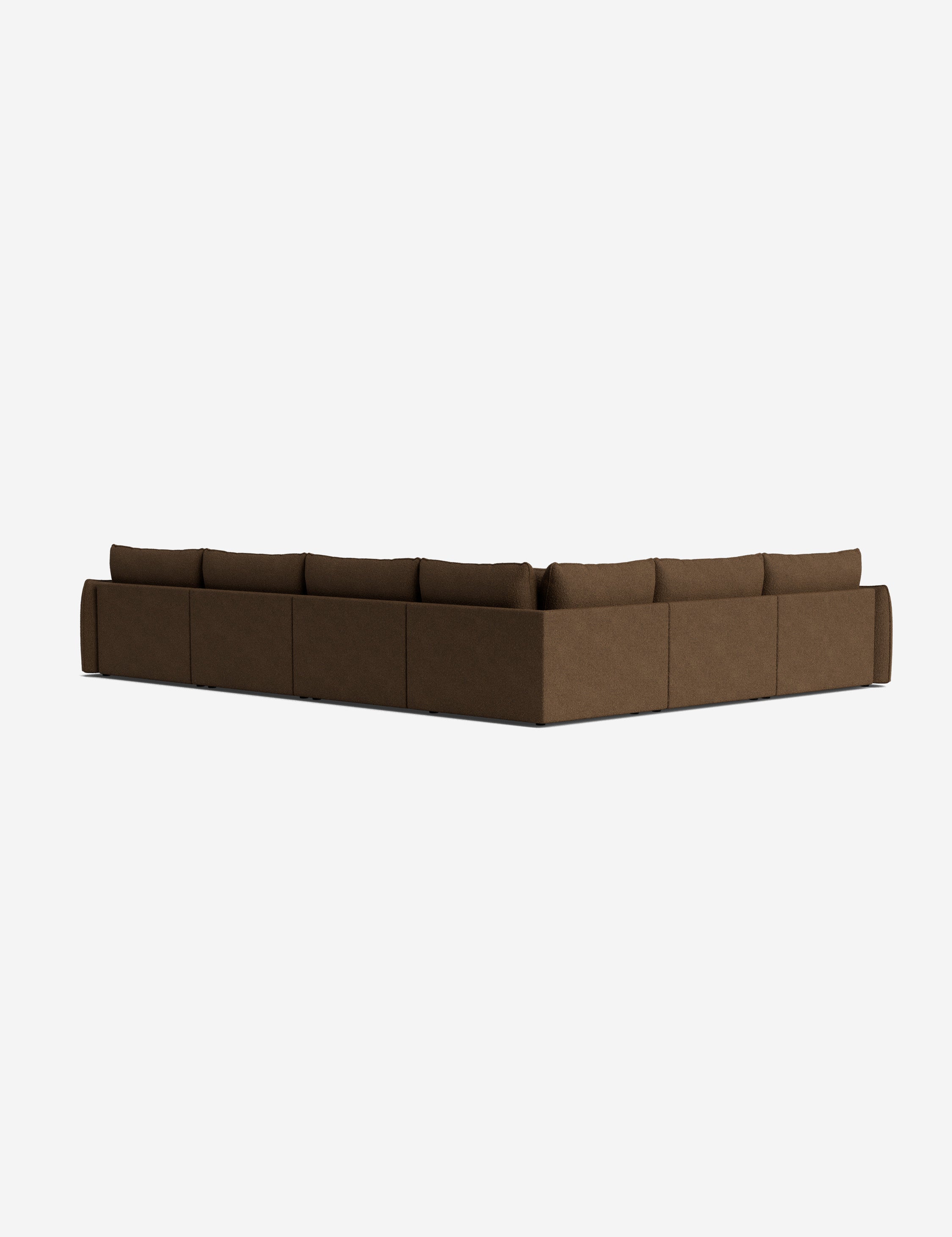 Balmer Modular Corner Sectional Sofa - Modern L-Shaped Couch with Reversible Chaise, Soft Fabric Upholstery for Living Room, Family Room & Home Theater Comfortable Seating