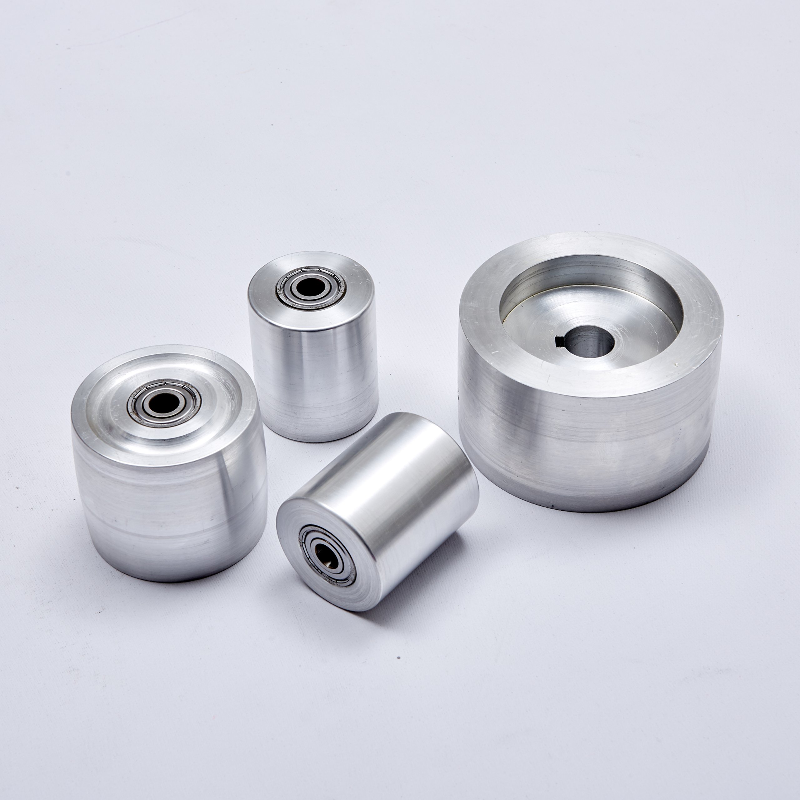 2x72 Belt Grinder Wheel Set for Knife Making | 7/8 Arbor | Professional Metal Grinding & Sharpening Tool for DIY Knives, Metalworking, and Woodworking Projects