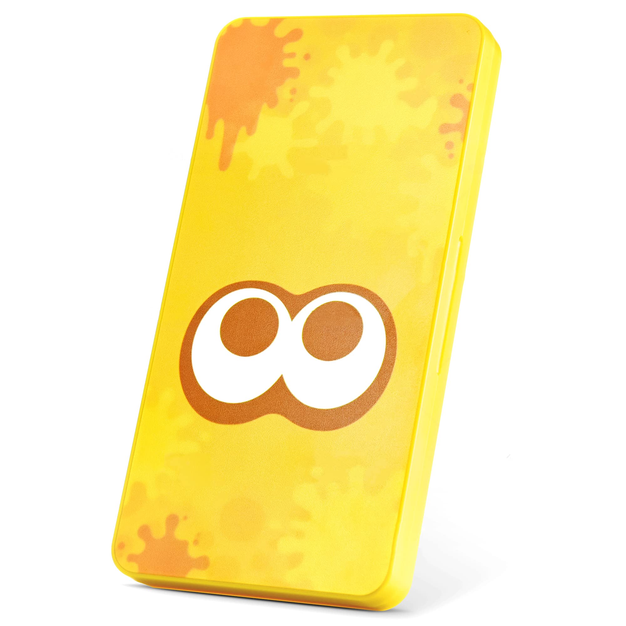FUNLAB Nintendo Switch Game Case Holder - 24 Game Card Storage & Micro SD Card Slot, Portable Travel Organizer for Switch Games - Yellow | Perfect for Travel, Home Storage & Gaming On The Go
