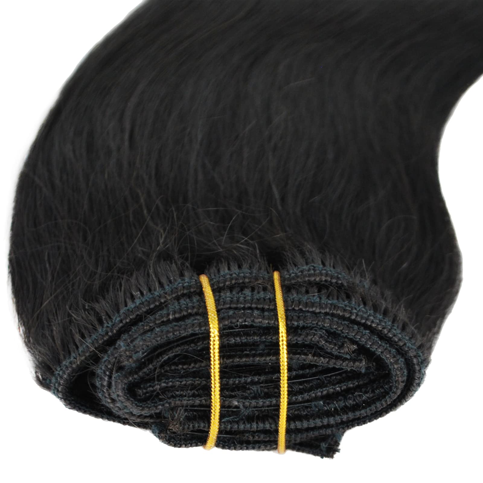 1B Clip-in Human Hair Extensions 20