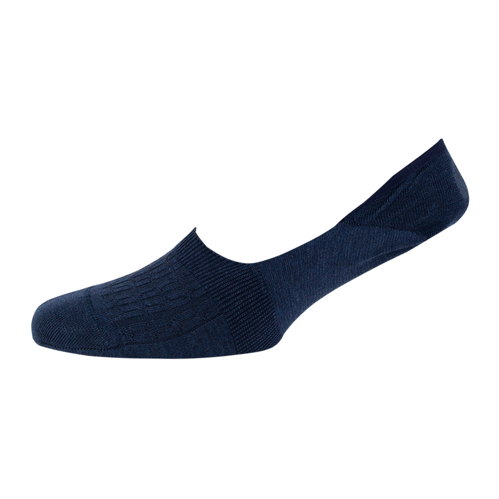 Invisible Cotton Socks for Women - Breathable No Show Socks with Cable Design - Perfect for Sneakers, Loafers & Casual Shoes